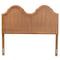 Baxton Studio Tobin Vintage Classic and Traditional Ash Walnut Finished Wood King Size Arched Headboard 181-11126-Zoro - alternate 2